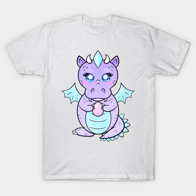 Cute Dragon T-Shirt by Luna-Cooper